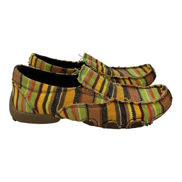 ROPER Southwestern Multicolor Driving Loafer Moccasin Size 9 US / 40 EU - Picture 1 of 14